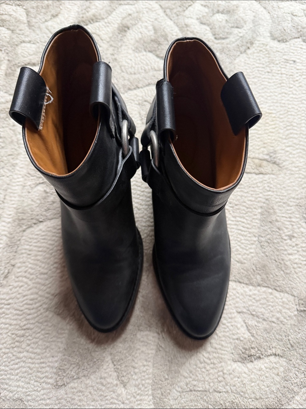 See By Chloe Black Harness Ankle Booties - Picture 8 of 8